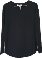 Load image into Gallery viewer, Long Sleeve Top With Side Split Detail AMYIC Fashion 