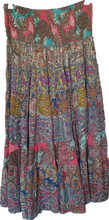 Load image into Gallery viewer, Layered Skirt Ombak Designs 