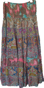 Layered Skirt Ombak Designs 