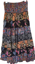 Load image into Gallery viewer, Layered Skirt Ombak Designs 