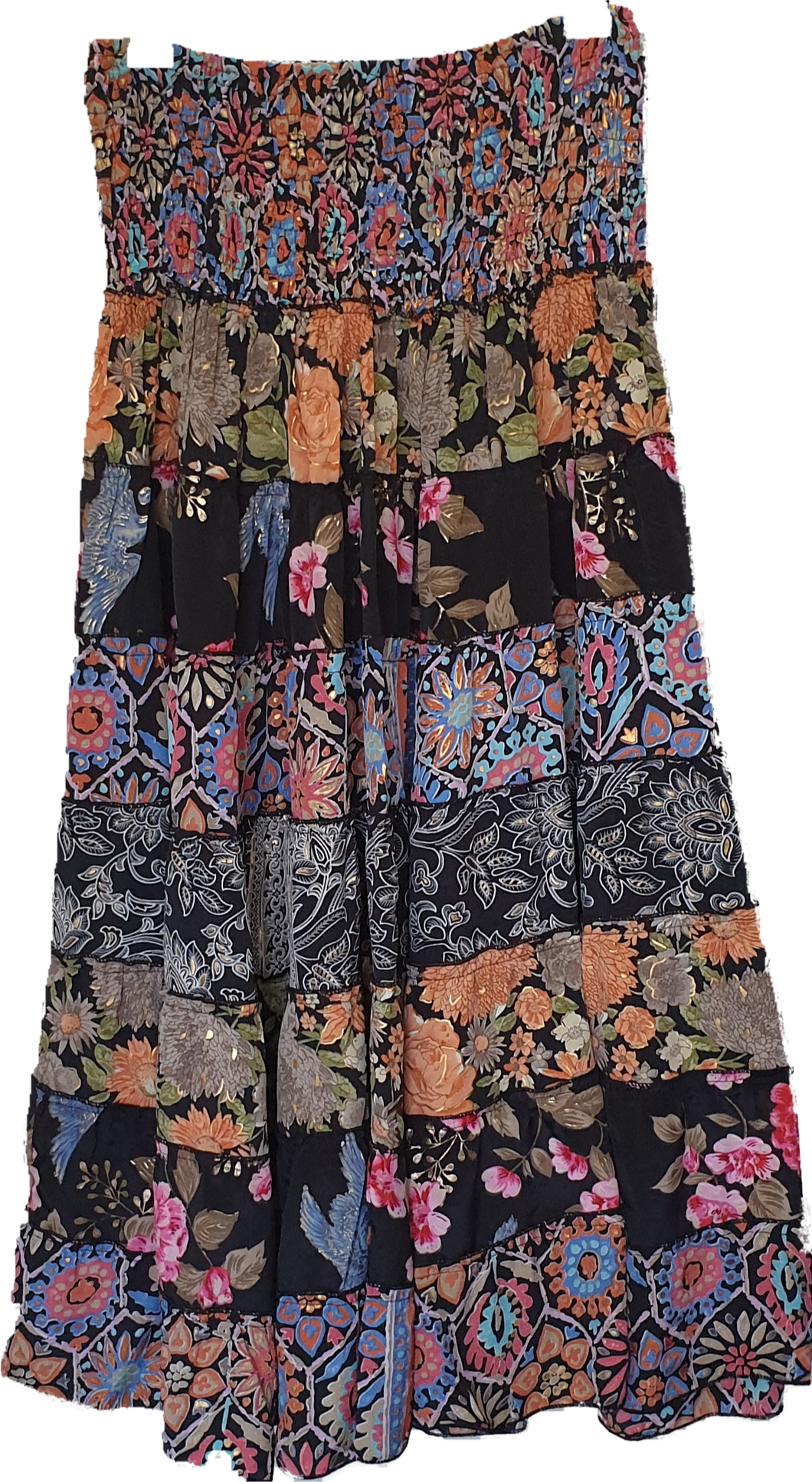 Layered Skirt Ombak Designs 