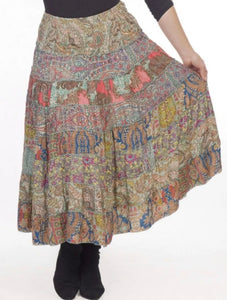 Layered Skirt Ombak Designs 