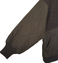 Load image into Gallery viewer, Jannica Knit Puffer Style Cardigan Jacket HQ Fashion 