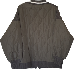 Jannica Knit Puffer Style Cardigan Jacket HQ Fashion 