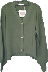 Priya Essential Ribbed Knit Cardi Minimalist Collective 