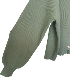 Priya Essential Ribbed Knit Cardi Minimalist Collective 