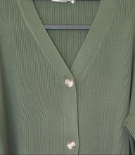 Load image into Gallery viewer, Priya Essential Ribbed Knit Cardi Minimalist Collective 