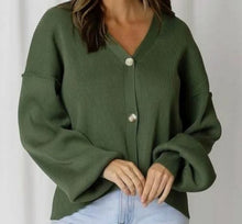Load image into Gallery viewer, Priya Essential Ribbed Knit Cardi Minimalist Collective 
