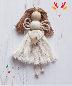 Macrame Cord Angel Mango Sunrise 