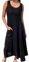 Load image into Gallery viewer, Amalfi Linen Dress Vance And Ainsley 