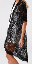 Load image into Gallery viewer, Longer Length Crochet Lace Design Cardi Isabella The Label 