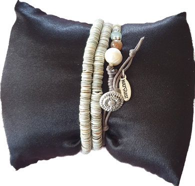 Relic Shell Wrap Bracelet Hultquist 