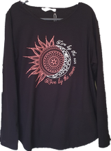Load image into Gallery viewer, Sun And Moon Long Sleeve Tee Joop And Gypsy 