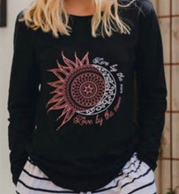 Load image into Gallery viewer, Sun And Moon Long Sleeve Tee Joop And Gypsy 