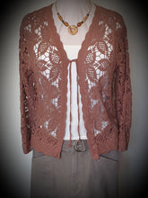 Load image into Gallery viewer, Front Tie Lace Look Cardi Isabella The Label 