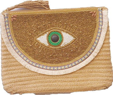 Evil Eye Clutch Paisley The Label 