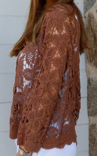 Load image into Gallery viewer, Front Tie Lace Look Cardi Isabella The Label 