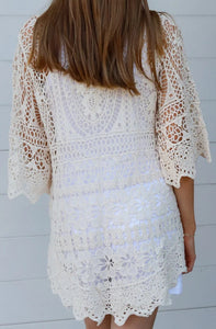 Crochet Lace Look Top Willow The Crochet Label 