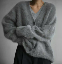 Load image into Gallery viewer, Kaia Fluffy Cardigan HQ Fashion 