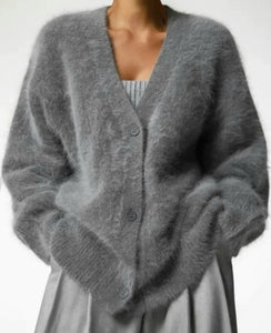 Kaia Fluffy Cardigan HQ Fashion 