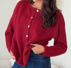 Essential Wool Blend Cardi Miss Marlow 