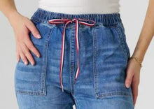 Load image into Gallery viewer, Mod Denim Jogger Bylily 