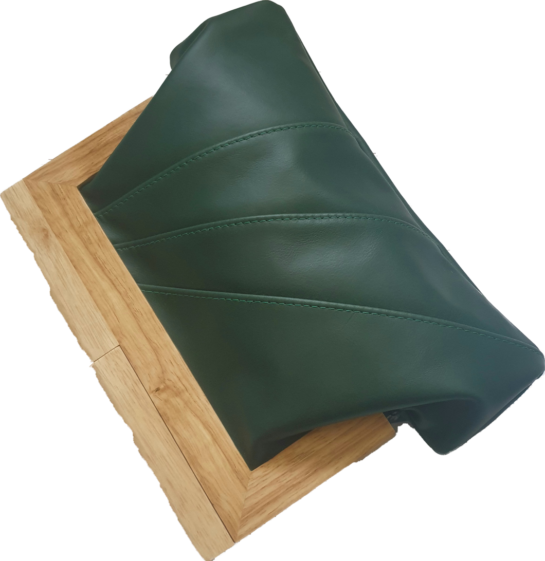 Forest Leather And Timber Clutch Moy Tasmania 