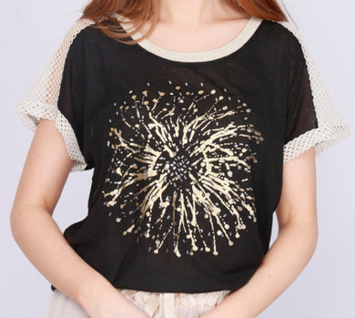 Star Burst Top Wednesday Lulu