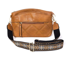Load image into Gallery viewer, Classic Diamond Stitch Front Panel Crossbody Bag IVYS