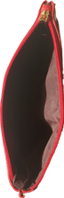 Load image into Gallery viewer, Red pouch with a black interior on a white background IVYS