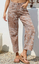 Load image into Gallery viewer, Printed Barrel Jeans Smaibulun 