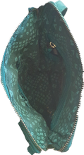 Load image into Gallery viewer, Kali Crossbody Bag Teal Art n Vintage