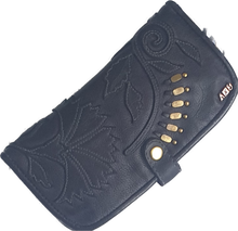 Load image into Gallery viewer, Airlie Wallet Navy Art n Vintage