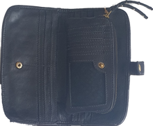 Load image into Gallery viewer, Airlie Wallet Navy Art n Vintage 