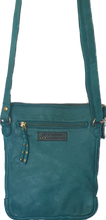 Load image into Gallery viewer, Kali Crossbody Bag Teal Art n Vintage 