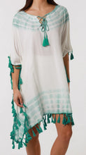 Load image into Gallery viewer, Kaftan With Tie And Tassel Detail Salty Palm