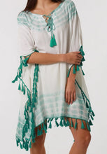 Load image into Gallery viewer, Kaftan With Tie And Tassel Detail Salty Palm