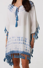 Load image into Gallery viewer, Kaftan With Tie And Tassel Detail Salty Palm 