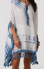 Load image into Gallery viewer, Kaftan With Tie And Tassel Detail Salty Palm 