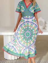 Load image into Gallery viewer, Mandala Inspired Print Dress Paisley the Label