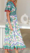 Load image into Gallery viewer, Mandala Inpired Print Dress Paisley the Label