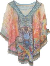 Load image into Gallery viewer, Embellished v neck Kaftan IVYS 