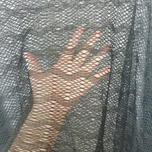 Load image into Gallery viewer, Black Fringed Poncho IVYS 