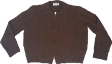 Load image into Gallery viewer, Zip Cable Knit Cardi Smaibulun 