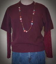 Load image into Gallery viewer, Knit Top WIth Lace Sleeves MIss Marlow