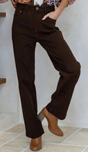 Load image into Gallery viewer, Chocolate Baggy Straight Leg Jeans