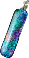 Load image into Gallery viewer, Squiggle Dichroic Glass Pendant Liquid Crystal Australia