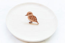 Load image into Gallery viewer, Wood with Words Wooden Pins Kookaburra