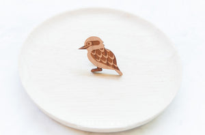 Wood with Words Wooden Pins Kookaburra