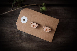 Wood with Words Aussie Wildlife Wooden Studs Koala